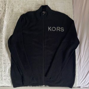 NWOT Michael Kors Sweater with full zipper